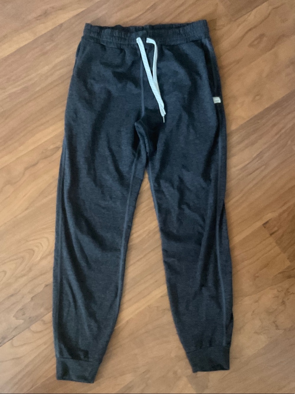 Vuori XS-Long Performance Jogger-Charcoal Heather